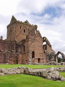 Picture of the central tower of the abbey