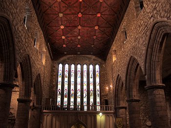 Picture inside the cathedral