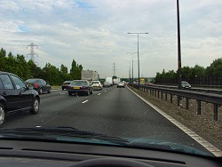 Picture of the M6 near Birmingham