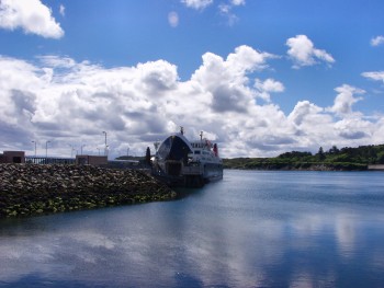 The ferry at the terminal Picture of the ferry at the terminal
