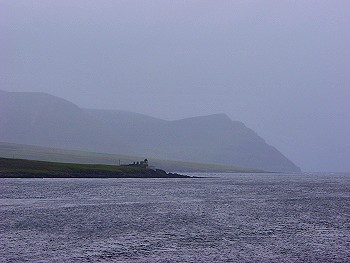 Picture of a view back to the cliffs