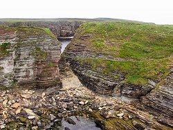 Picture of the Brough of Deerness