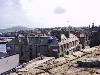 Lerwick from Fort Charlotte
